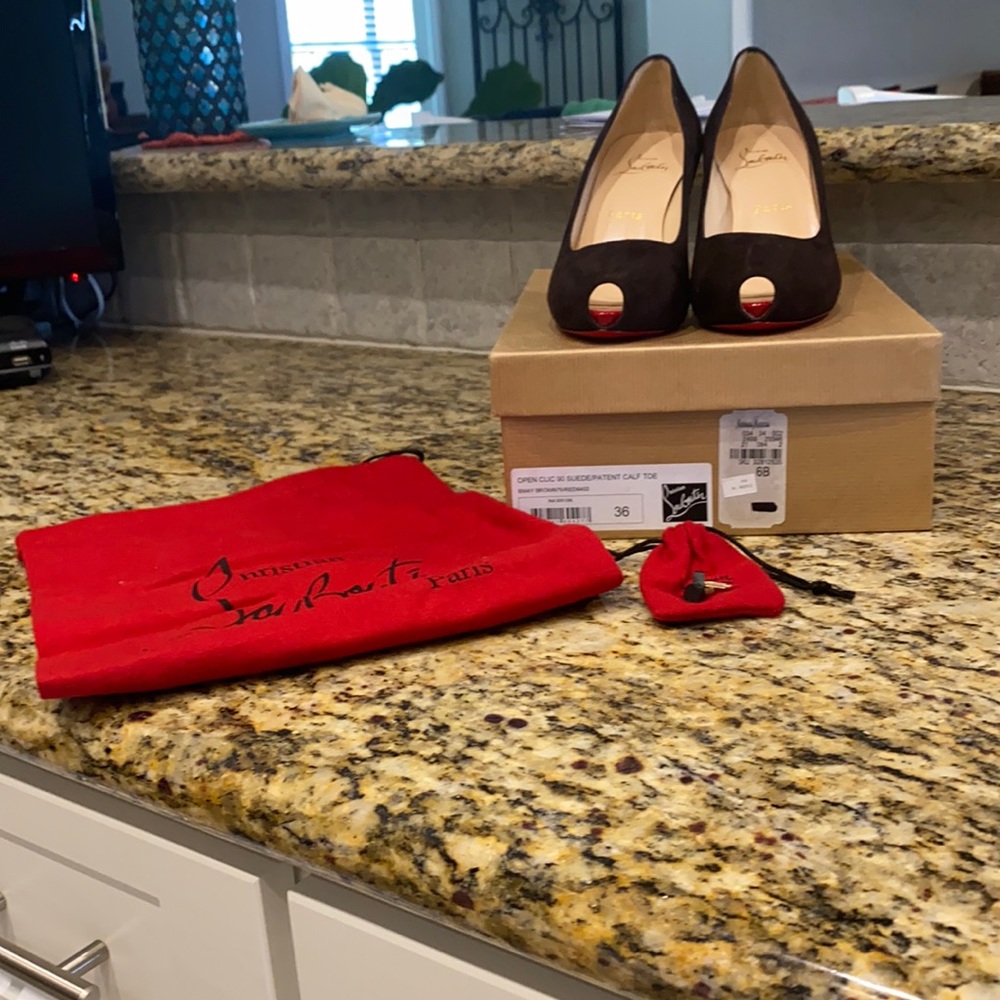 Christian Louboutin Patent Calf Toe